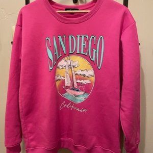 Pink San Diego Sweatshirt - Social Scene